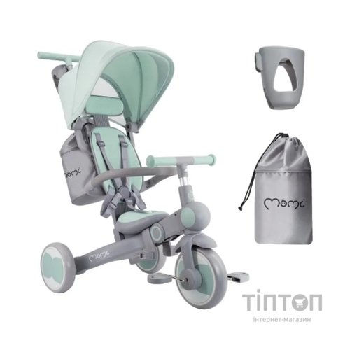 Дитячий велосипед MoMi Solivia green 4 в 1 (ROTR00018)