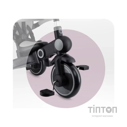 Дитячий велосипед MoMi Solivia grey 4 в 1 (ROTR00017)