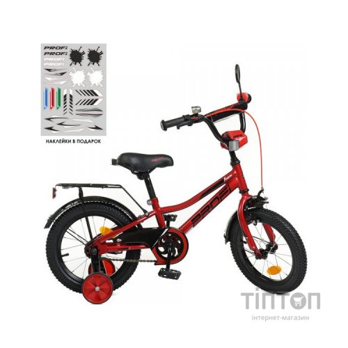 Дитячий велосипед Profi Prime 14" Червоний (Y14221 red)