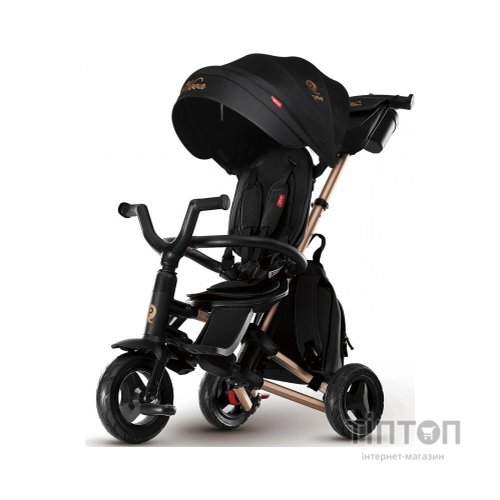 Дитячий велосипед QPlay Nova+ RubberGold складаний триколісний (S700Nova+RubberGold)