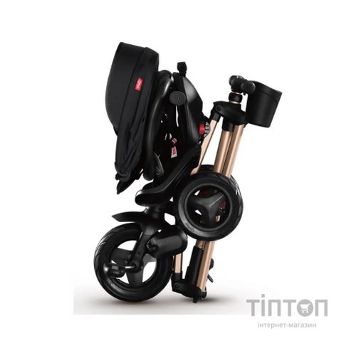 Дитячий велосипед QPlay Nova+ RubberGold складаний триколісний (S700Nova+RubberGold)