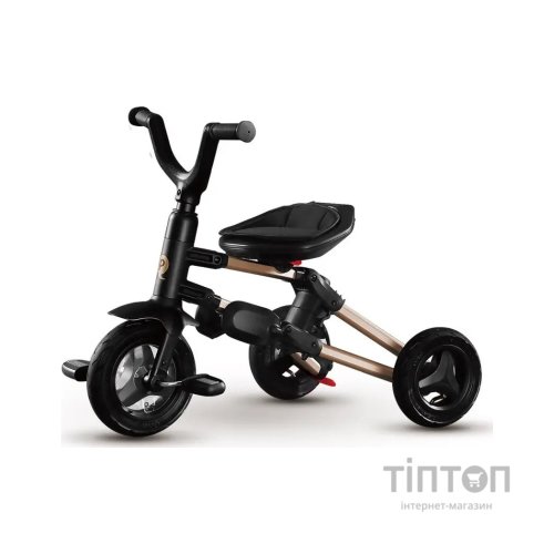 Дитячий велосипед QPlay Nova+ RubberGold складаний триколісний (S700Nova+RubberGold)