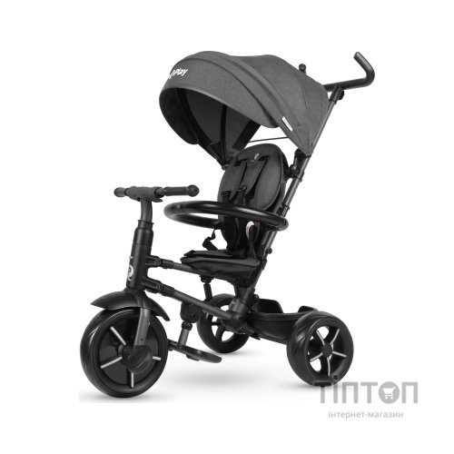 Дитячий велосипед QPlay Rito Star Black складаний триколісний (S380-11RitoStarBlack)