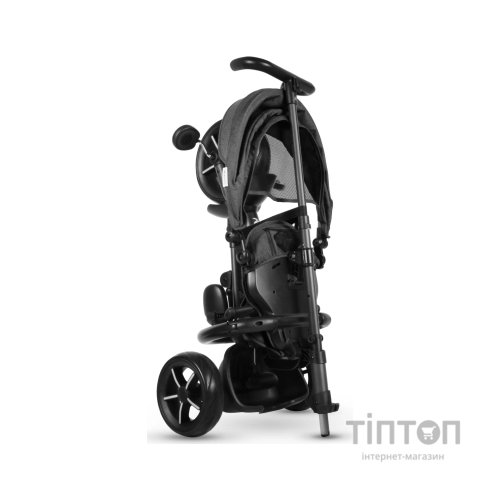 Дитячий велосипед QPlay Rito Star Black складаний триколісний (S380-11RitoStarBlack)