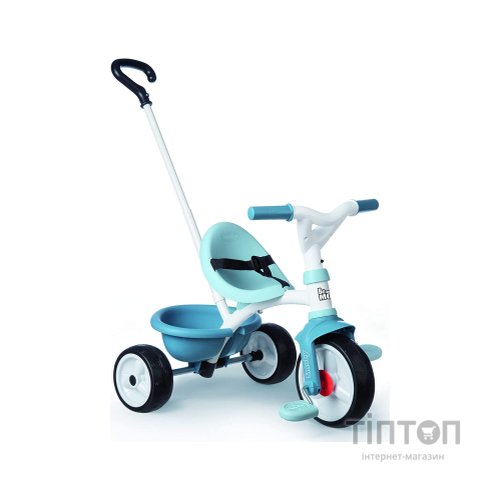 Дитячий велосипед Smoby Be Move 2 в 1 з багажником Блакитний (740331)