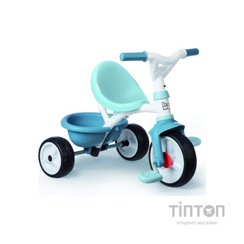 Дитячий велосипед Smoby Be Move 2 в 1 з багажником Блакитний (740331)