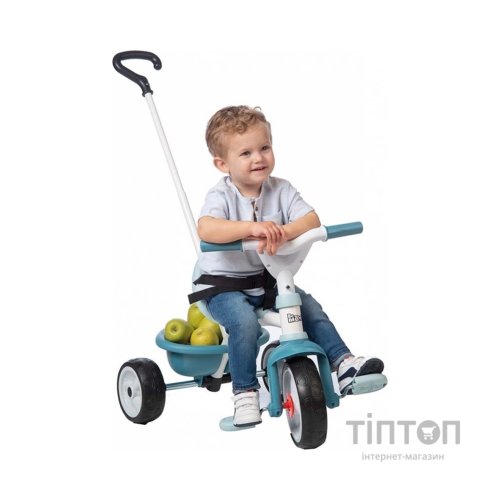 Дитячий велосипед Smoby Be Move 2 в 1 з багажником Блакитний (740331)