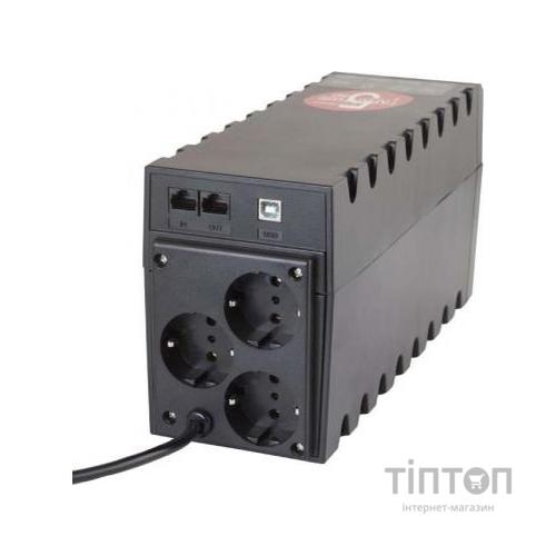 Джерело безперебійного живлення Powercom RPT-800AP Schuko