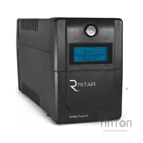 Джерело безперебійного живлення Ritar RTP800 (480W) Proxima-D (RTP800D)