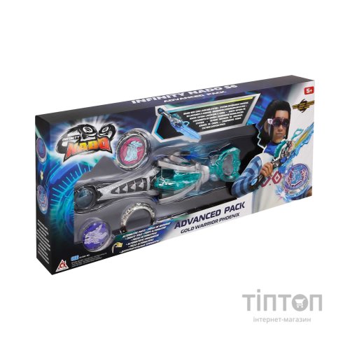 Дзига Auldey Infinity Nado VI серія Advanced Pack Gold Warrior Phoenix Золотий Воїн Фенікс (EU654133)