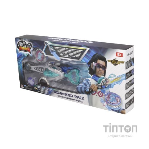 Дзига Auldey Infinity Nado VI серія Advanced Pack Gold Warrior Phoenix Золотий Воїн Фенікс (EU654133)