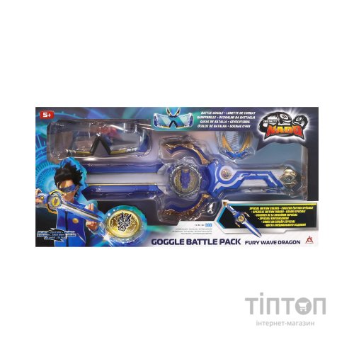 Дзига Auldey набір Infinity Nado VI Goggle Battle Pack дзиґа та аксесуари (EU654161)