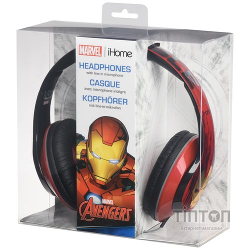 Навушники Ekids MARVEL, Iron Man, Mic (VI-M40IM.11XV7)