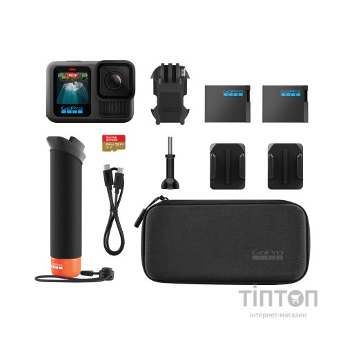 Екшн-камера GoPro HERO13 Black + Enduro + SD Card + Handler Floating (CHDRB-131-RW)