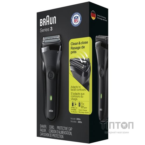 Електробритва Braun Series 3 300s Black