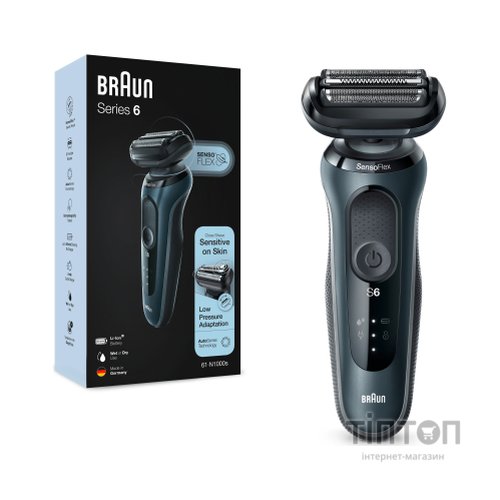 Електробритва Braun Series 6 61-N1000s BLACK / BLACK