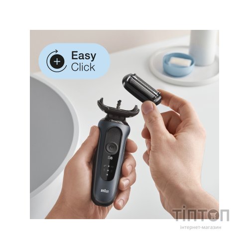 Електробритва Braun Series 6 61-N1000s BLACK / BLACK