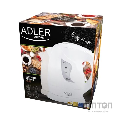 Електрочайник Adler AD 08 beige