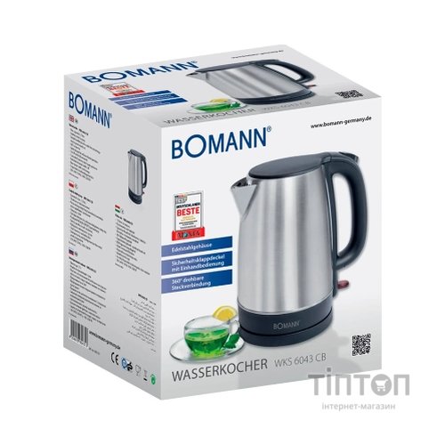 Електрочайник Bomann WKS 6043 CB (WKS6043CB)