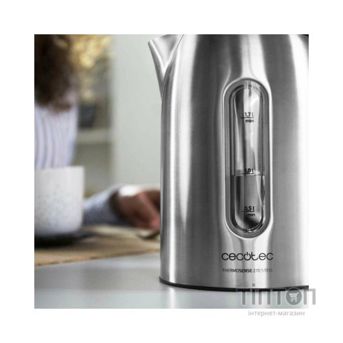Электрочайник Cecotec ThermoSense 270 Steel CCTC-01514 (8435484015141)