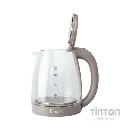 Електрочайник Dario DR1802 grey