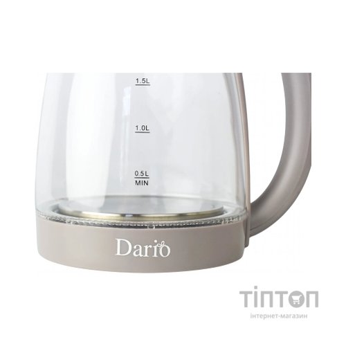 Електрочайник Dario DR1802 grey