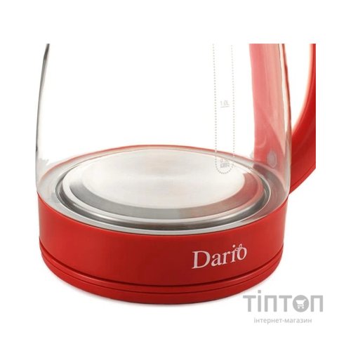 Електрочайник Dario DR1802 red