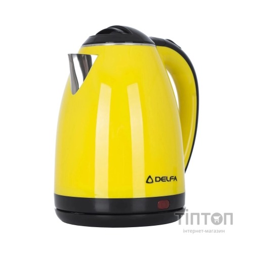 Електрочайник Delfa DK 3530 X жовтий (DK 3530 X yellow)