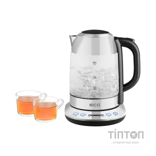 Електрочайник ECG RK 1781 Glass (RK1781 Glass)