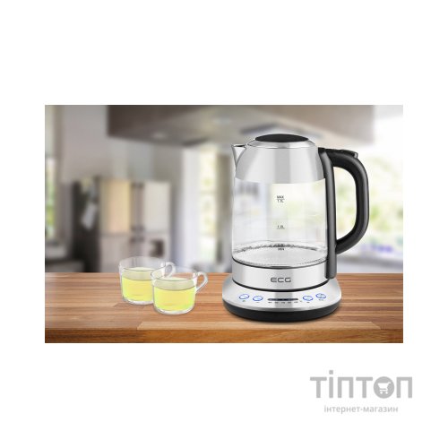 Електрочайник ECG RK 1781 Glass (RK1781 Glass)