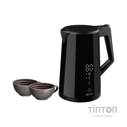 Електрочайник ECG RK 1893 Digitouch Black (RK1893 Digitouch Black)
