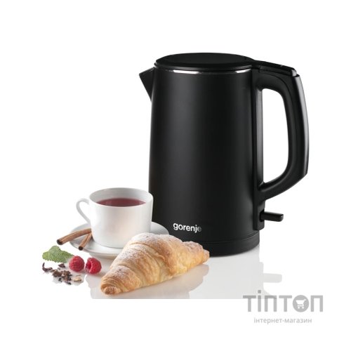 Електрочайник Gorenje K15DWBK