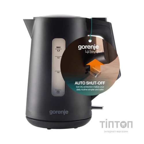 Електрочайник Gorenje K17OPB