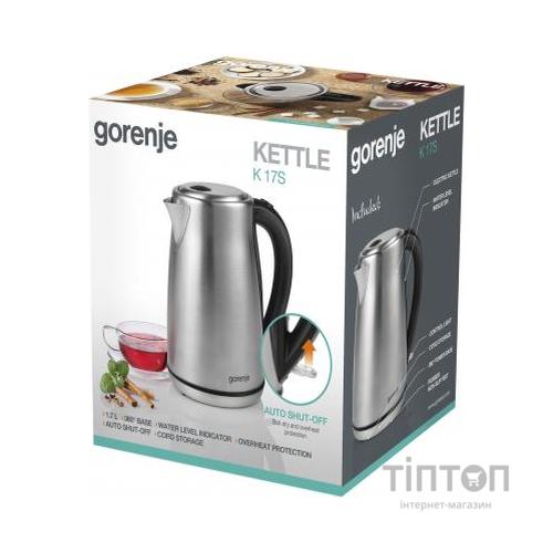 Електрочайник Gorenje K17S
