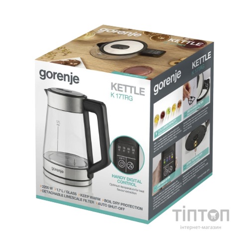 Електрочайник Gorenje K17TRG