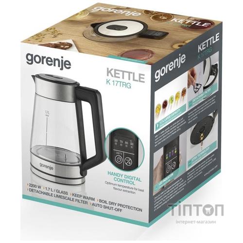 Електрочайник Gorenje K17TRG