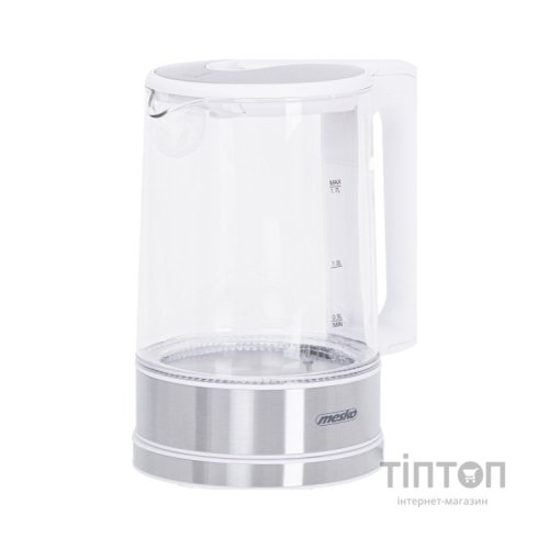 Електрочайник Mesko MS 1301 white