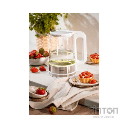 Електрочайник Mesko MS 1301 white