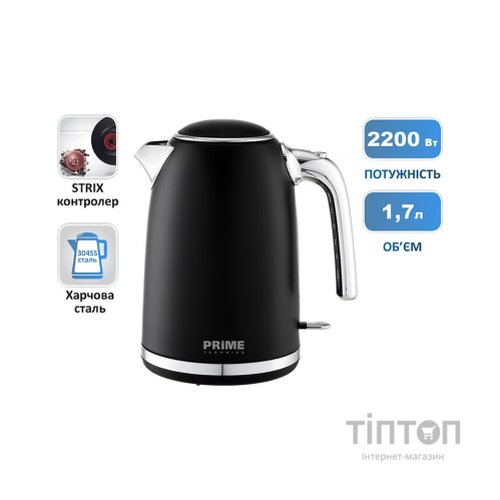 Електрочайник PRIME Technics PKX 1785 B