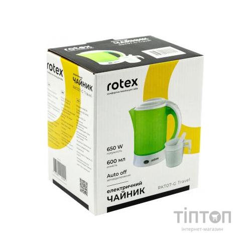 Електрочайник Rotex RKT07-G Travel