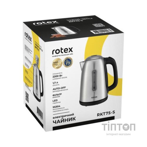 Електрочайник Rotex RKT75-S