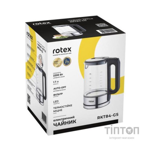 Електрочайник Rotex RKT84-GS