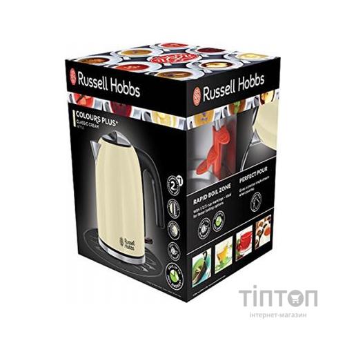 Електрочайник Russell Hobbs 20415-70 Colours Plus Classic Cream 
Наявність