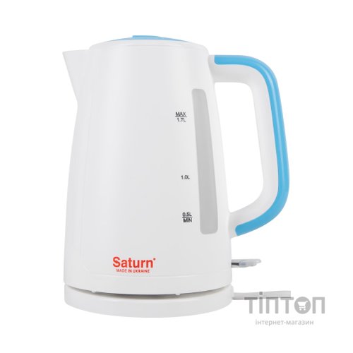 Електрочайник Saturn ST-EK8435U White/Blue