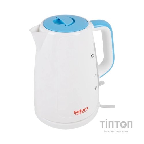 Електрочайник Saturn ST-EK8435U White/Blue