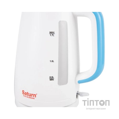 Електрочайник Saturn ST-EK8435U White/Blue