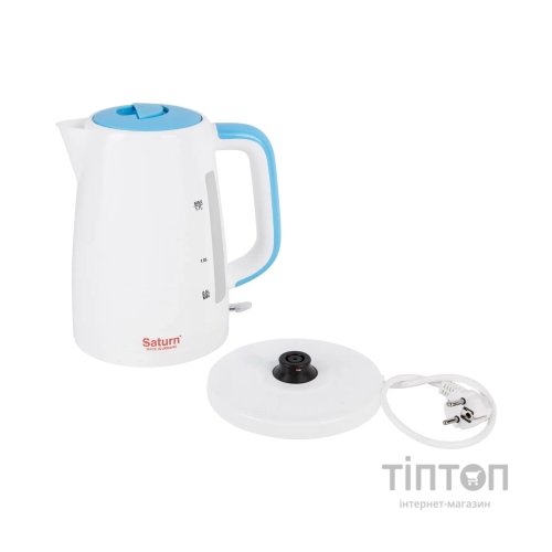 Електрочайник Saturn ST-EK8435U White/Blue