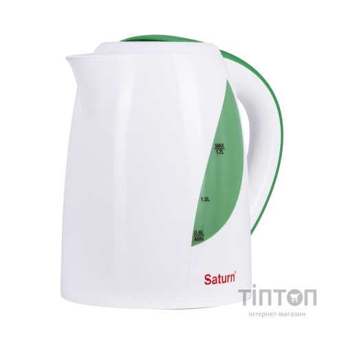 Електрочайник Saturn ST-EK8437U White/Lt.Green