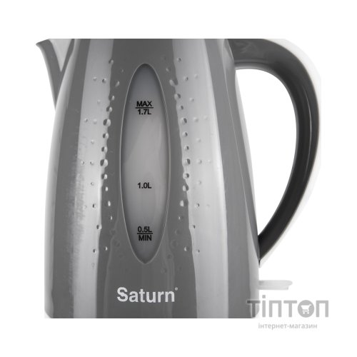 Електрочайник Saturn ST-EK8438U Lt.Grey/White