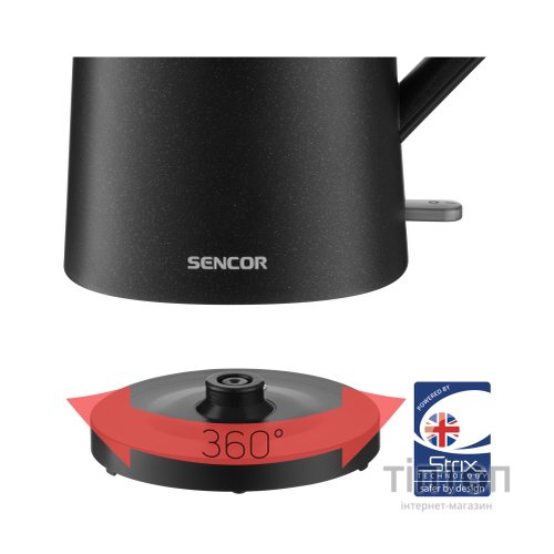 Електрочайник Sencor SWK 0551BK